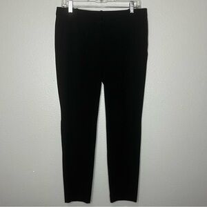 Trouvé Trouser Straight‎ Leg Pants Women 4 Black Career Work Low Rise Dressy